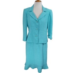 K STUDIO BLAZER/SKIRT SET SIZE 10